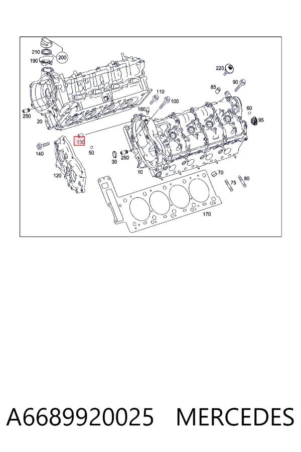  A6689920025 Mercedes