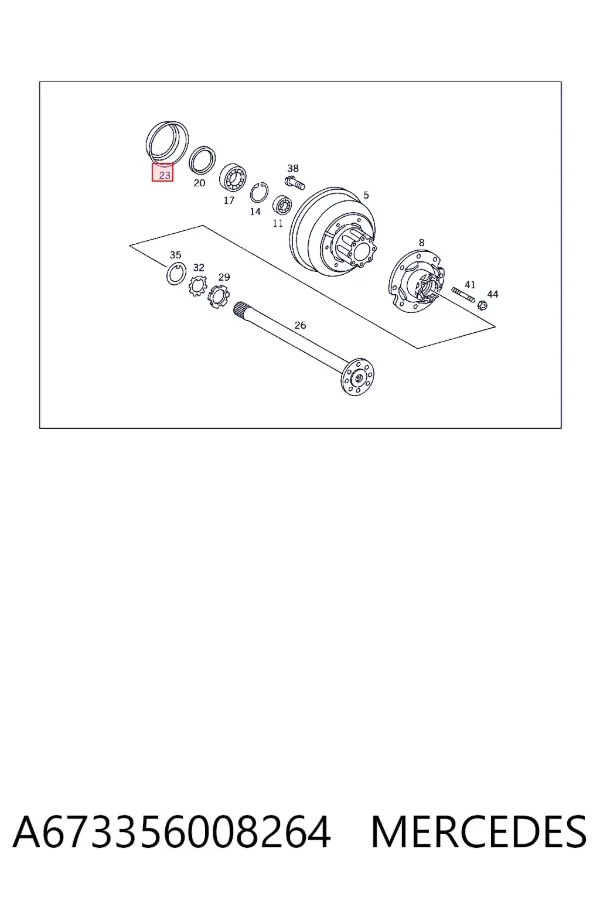  A673356008264 Mercedes