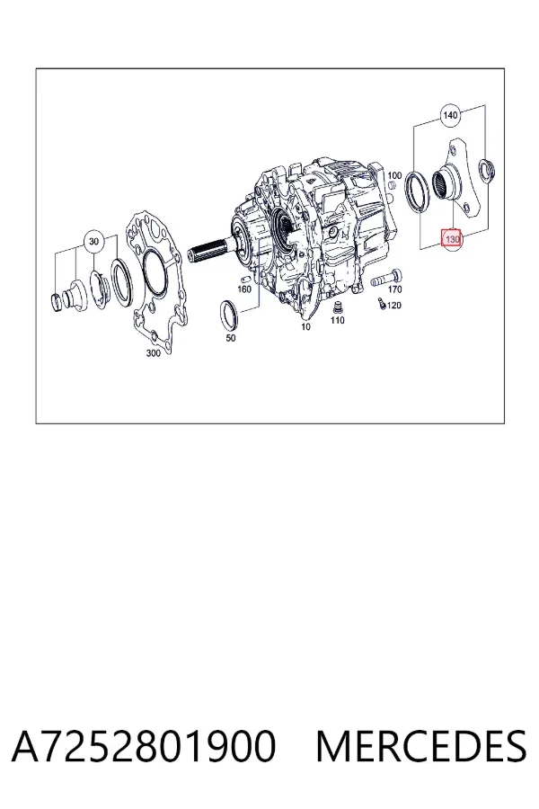  A7252801900 Mercedes