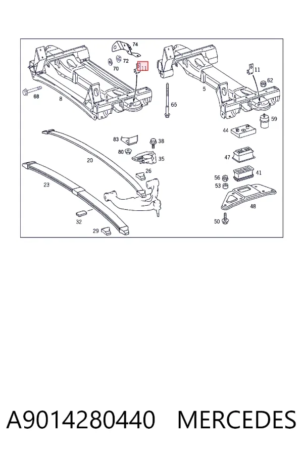  A9014280440 Mercedes