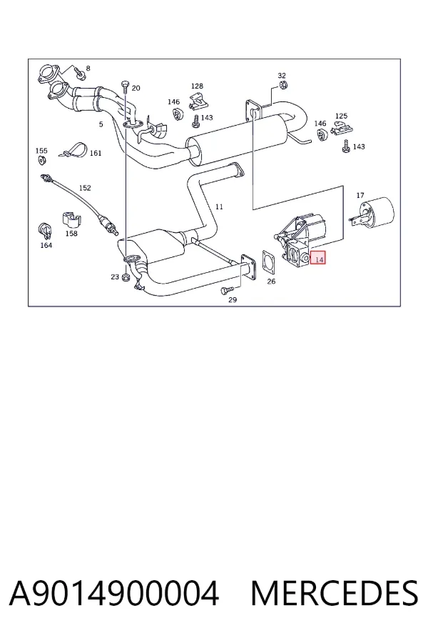  A9014900004 Mercedes