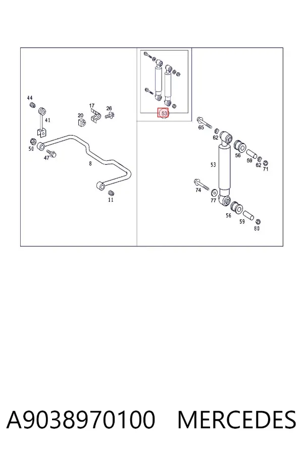  A9038970100 Mercedes