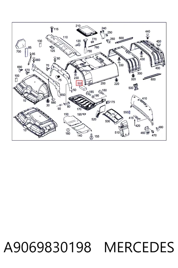  A9069830198 Mercedes