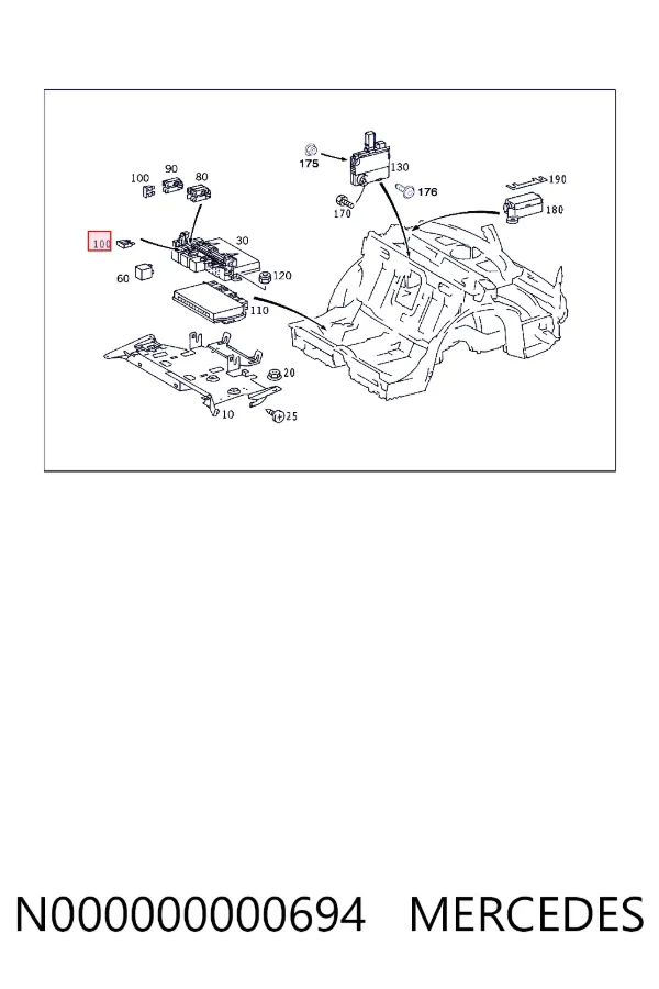  N000000000694 Mercedes