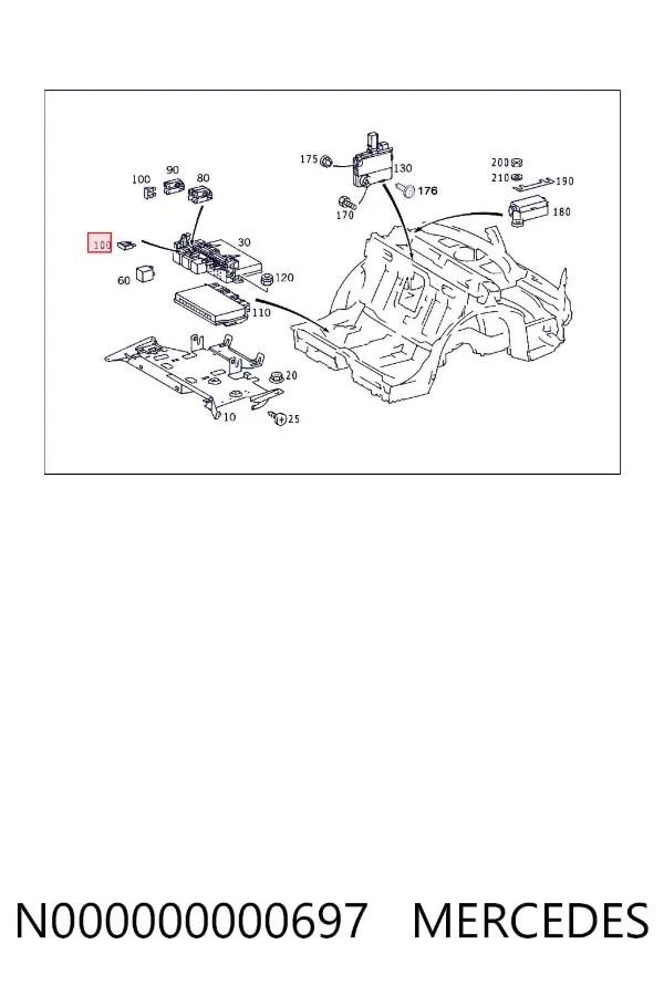  N000000000697 Mercedes