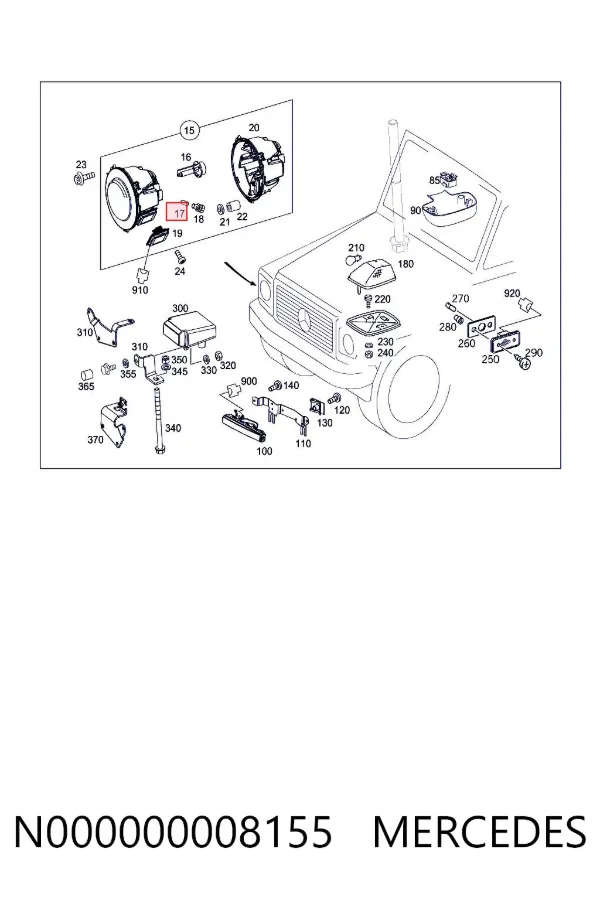  N000000008155 Mercedes