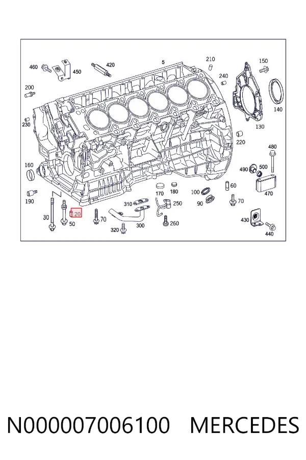  N000007006100 Mercedes