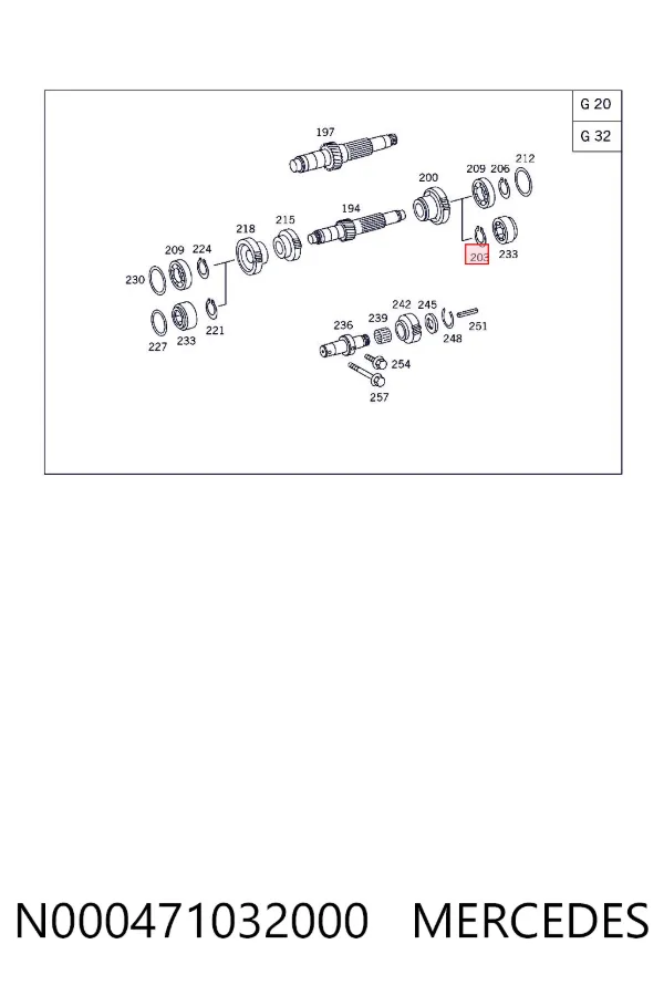  N000471032000 Mercedes