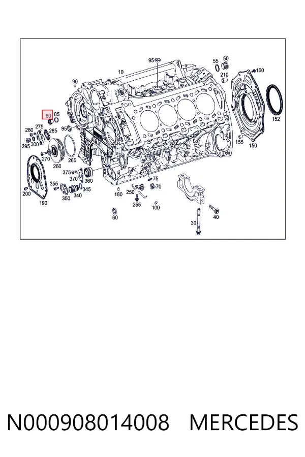  N000908014008 Mercedes