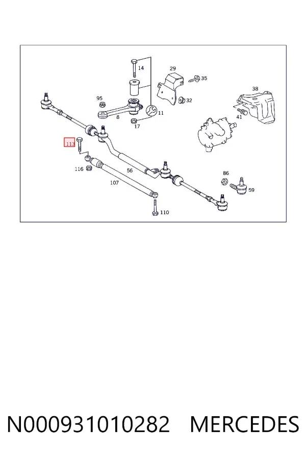  N000931010282 Mercedes