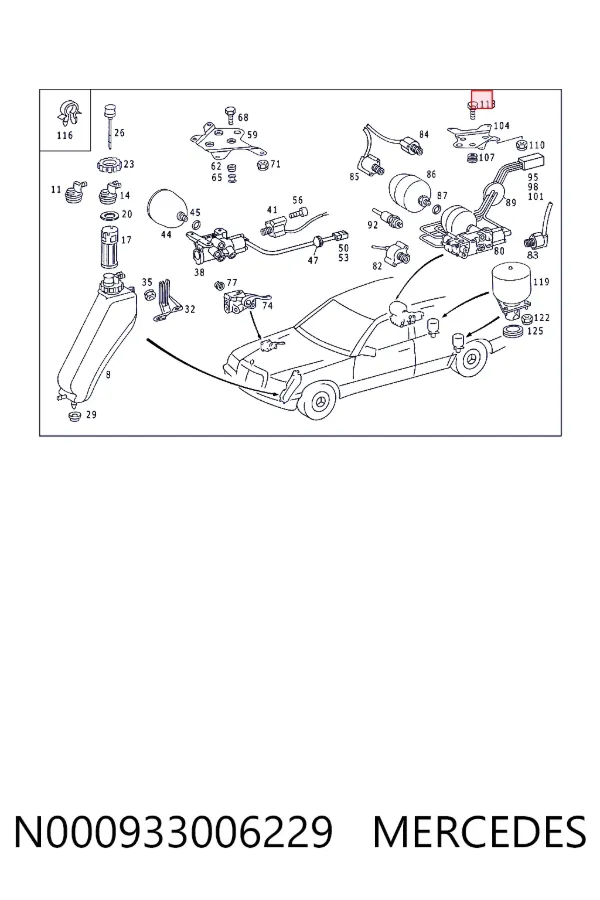  N000933006229 Mercedes