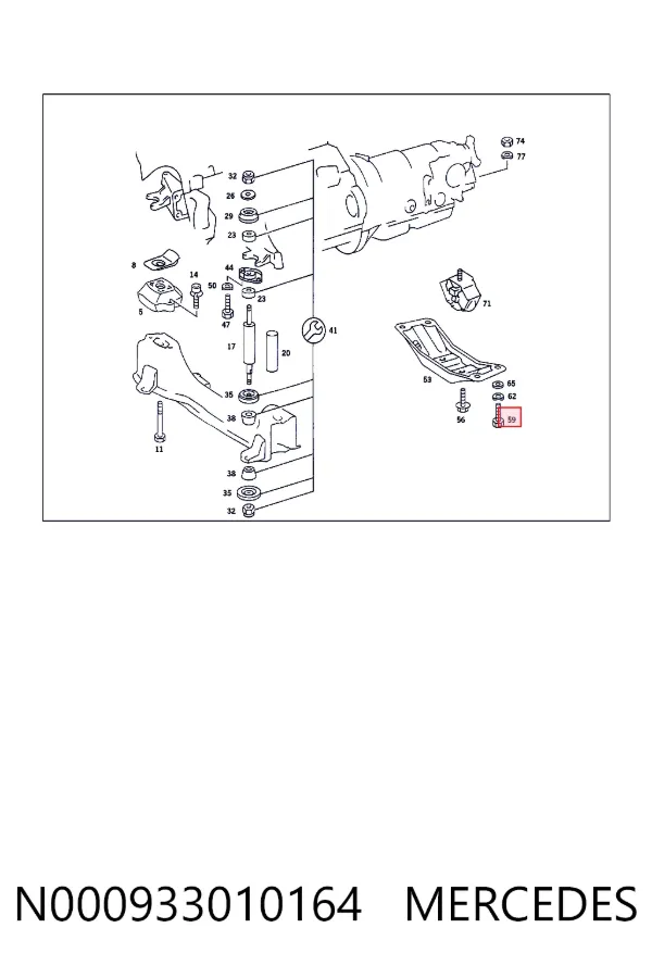  N000933010164 Mercedes