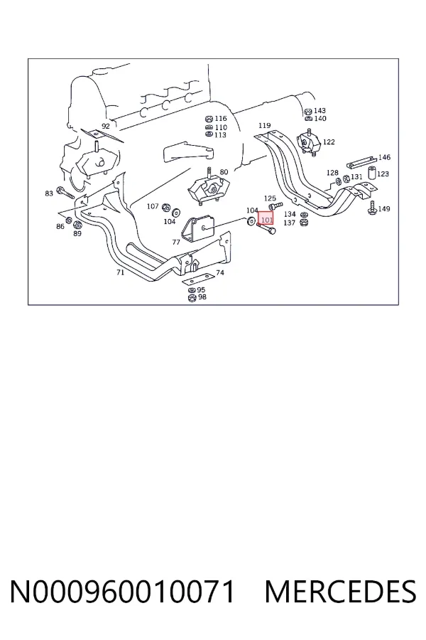  N000960010071 Mercedes