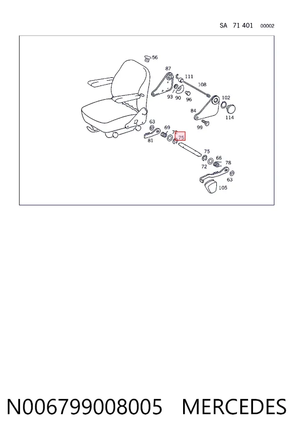  N006799008005 Mercedes
