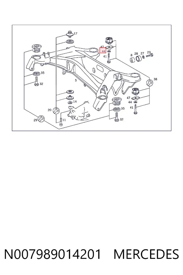  N007989014201 Mercedes