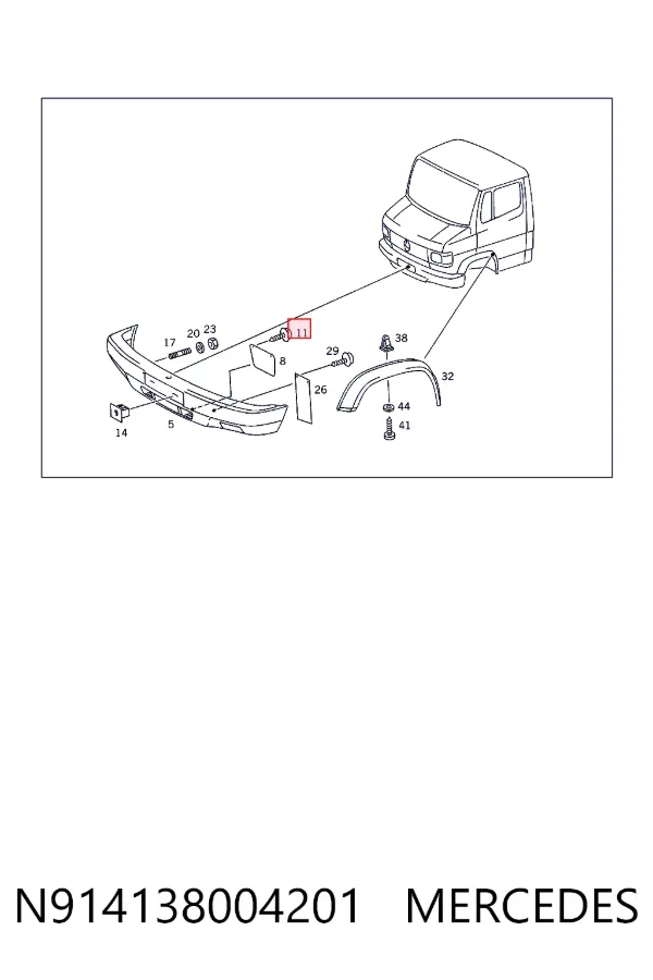  N914138004201 Mercedes