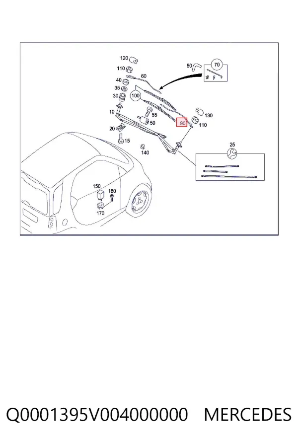  Q0001395V004000000 Mercedes