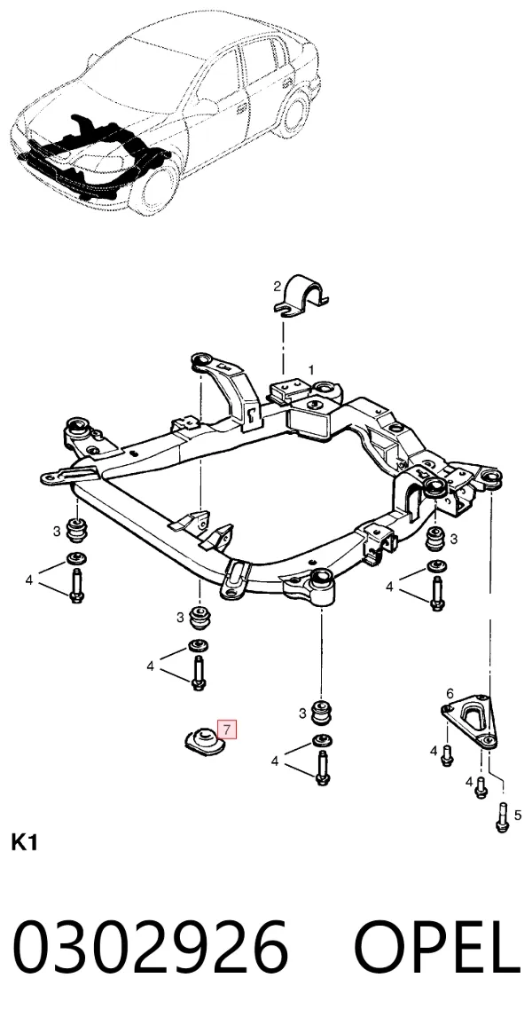  0302926 Opel