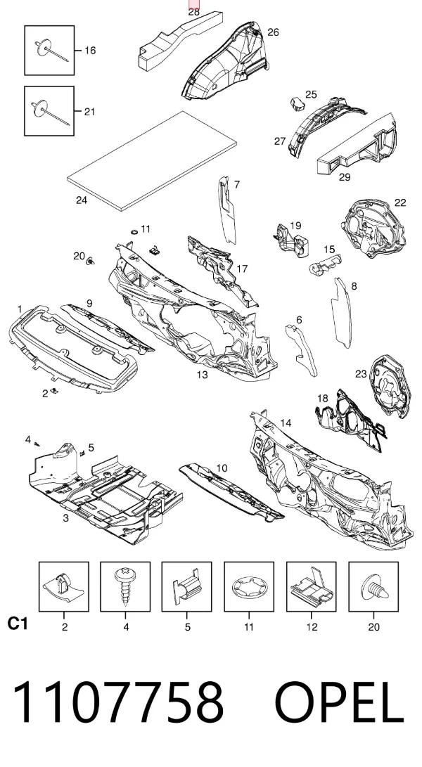  1107758 Opel