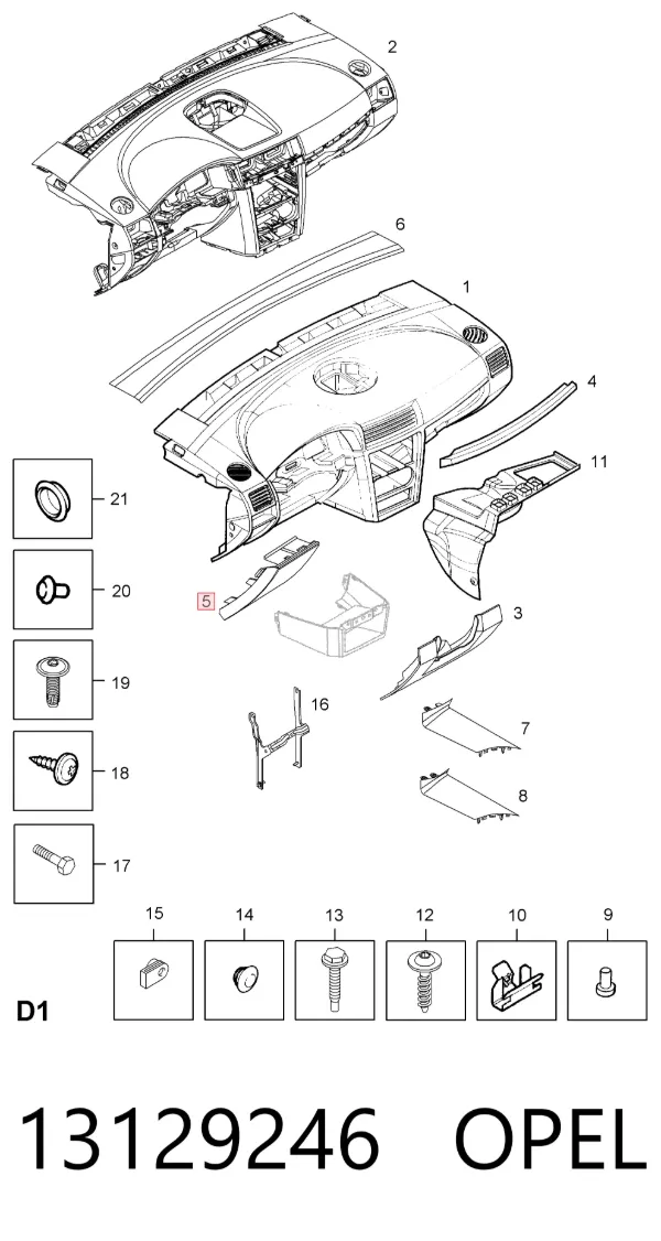  13129246 Opel