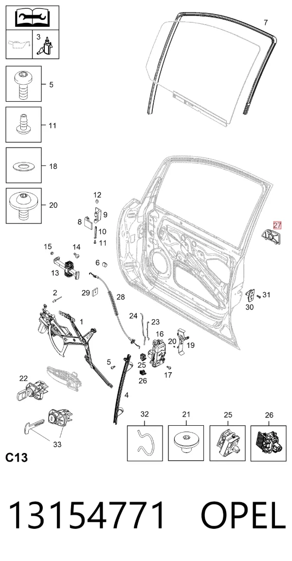  13154771 Opel