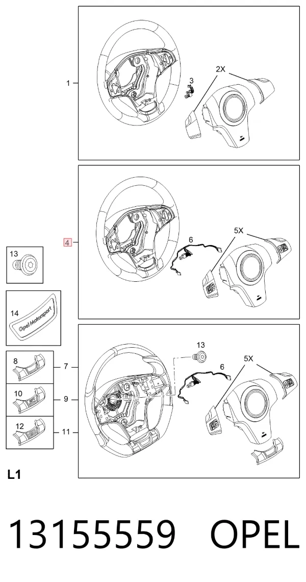  13155559 Opel