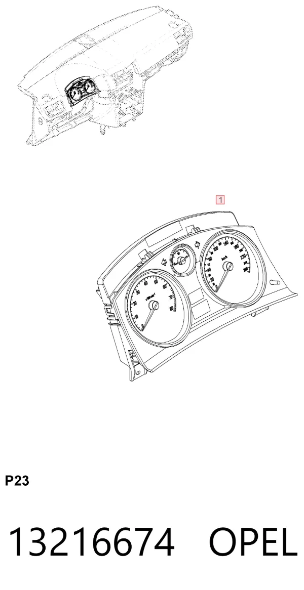  13216674 Opel