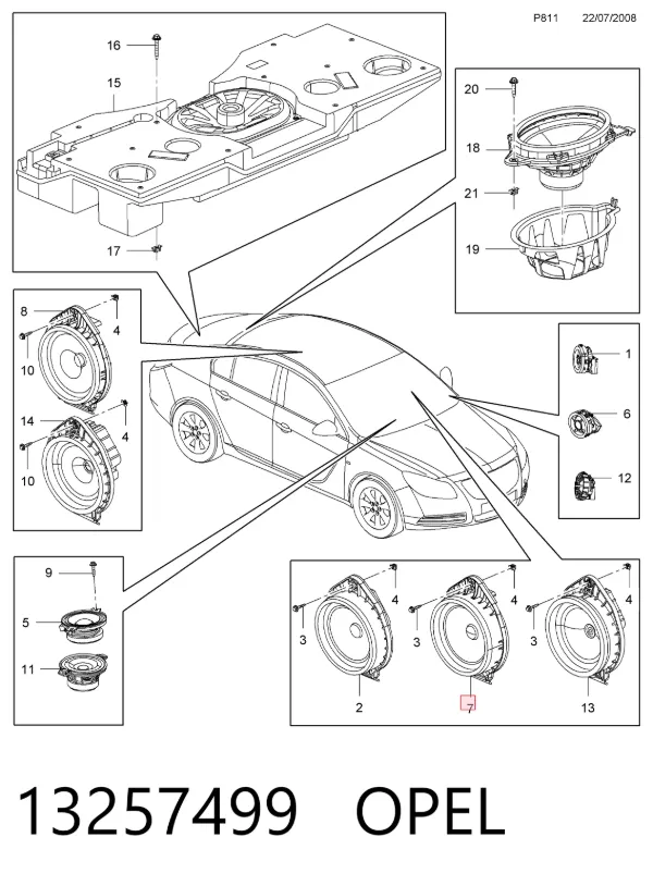  13257499 Opel