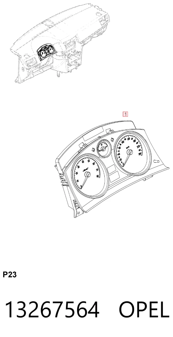  13267564 Opel