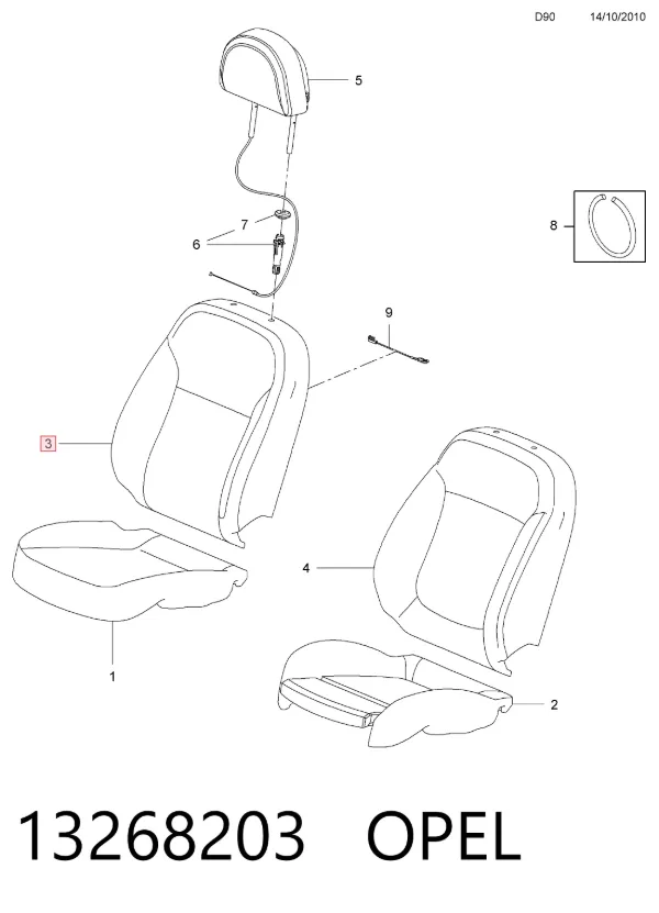  13268203 Opel