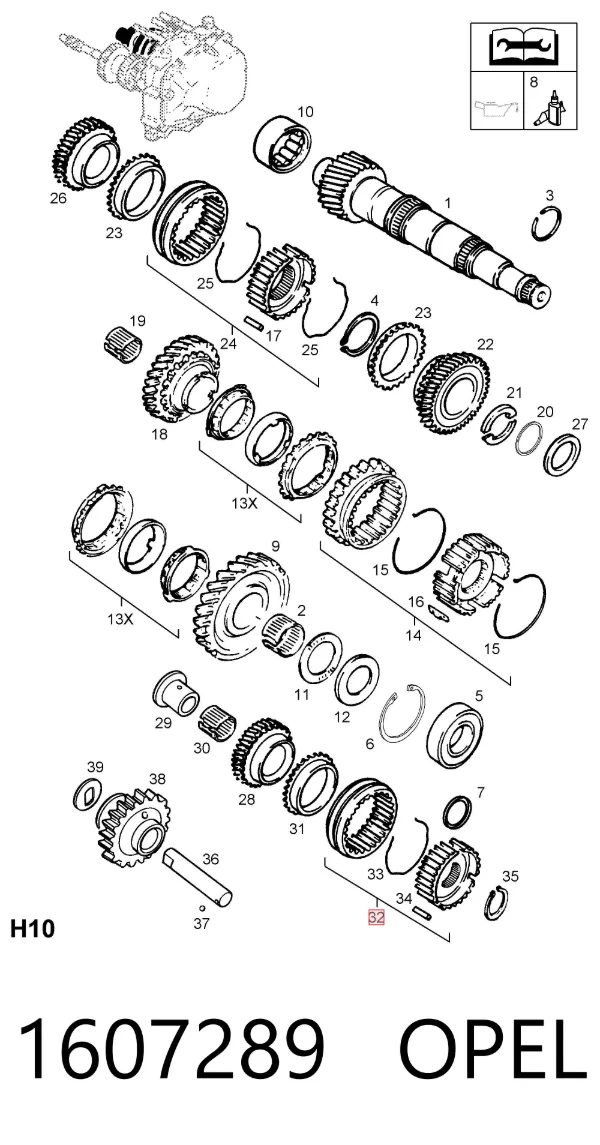  1607289 Opel