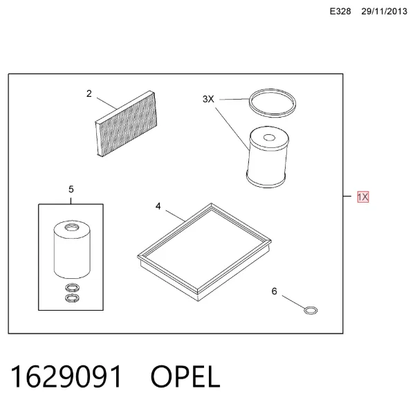  1629091 Opel