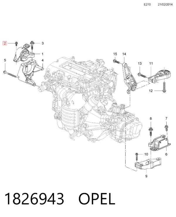  1826943 Opel