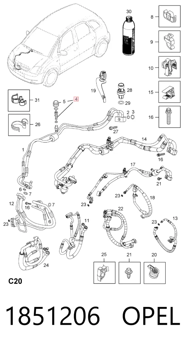  1851206 Opel