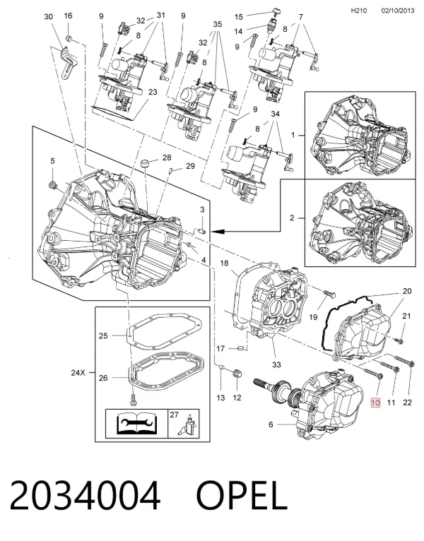  2034004 Opel