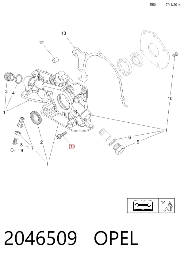  2046509 Opel
