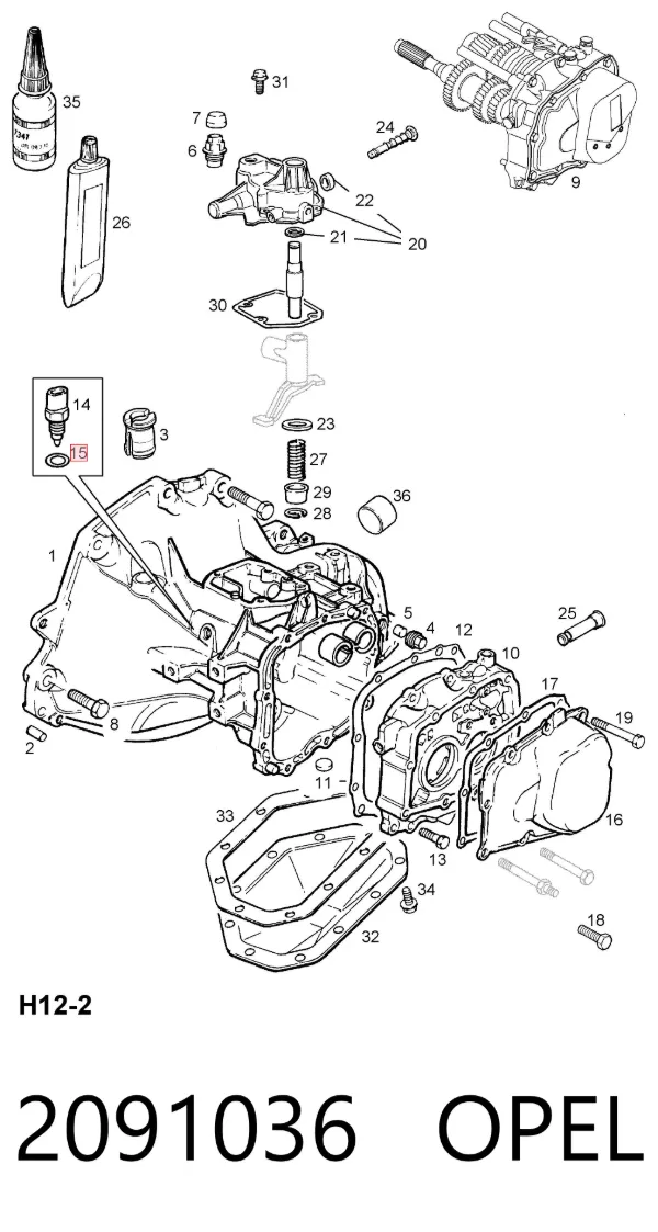  2091036 Opel