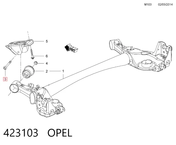  423103 Opel
