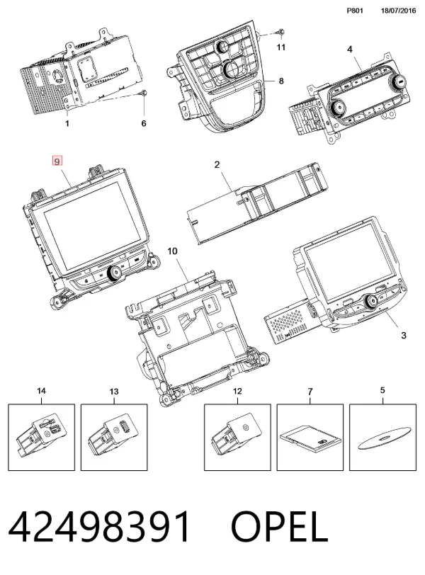  42498391 Opel