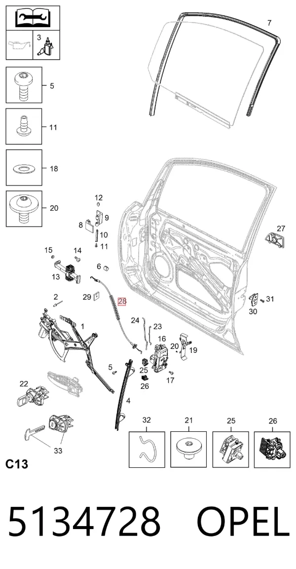  5134728 Opel