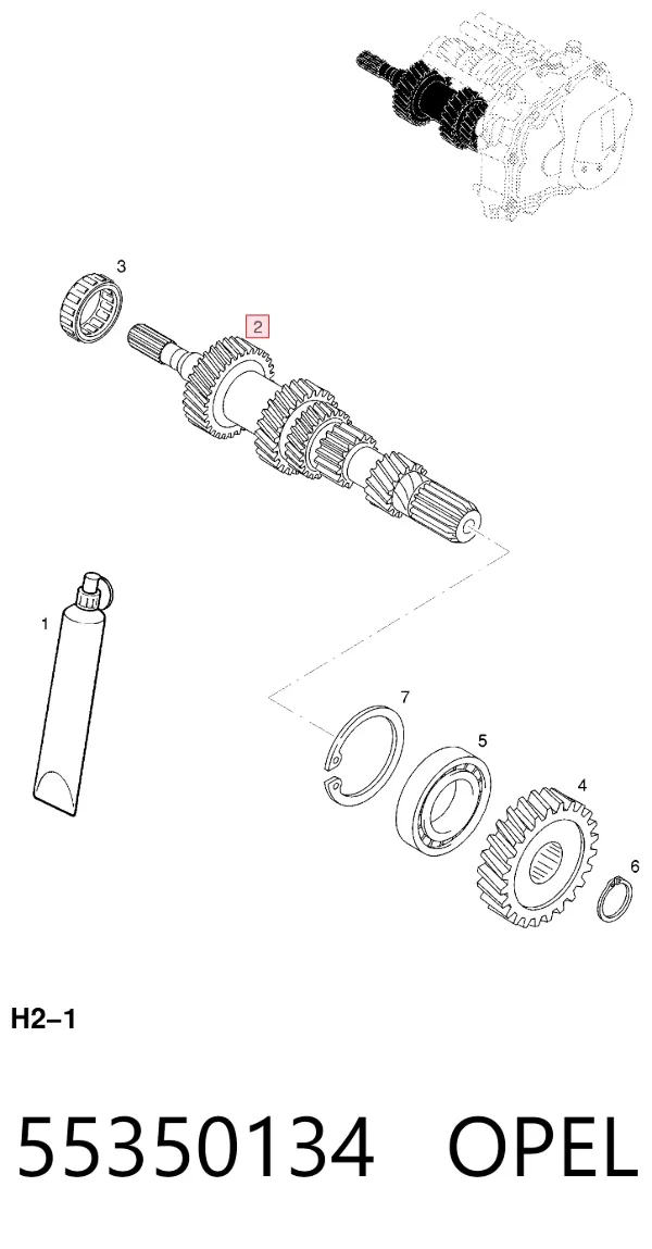  55350134 Opel