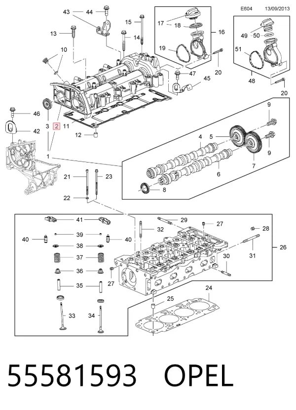  55581593 Opel