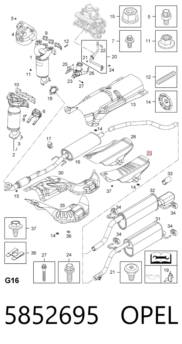  5852695 Opel
