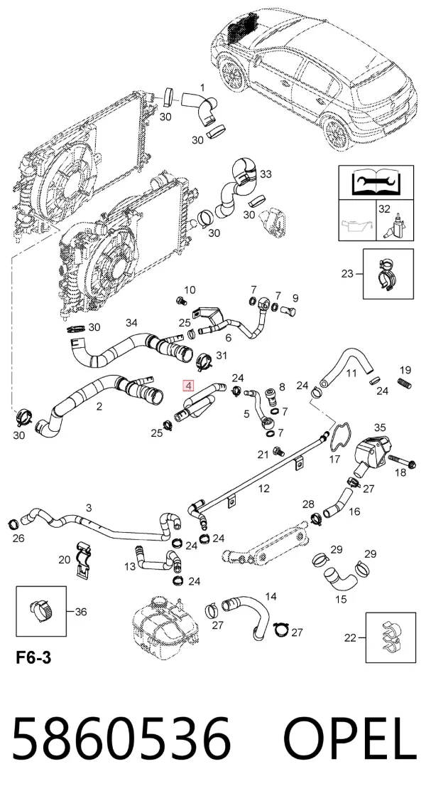  5860536 Opel