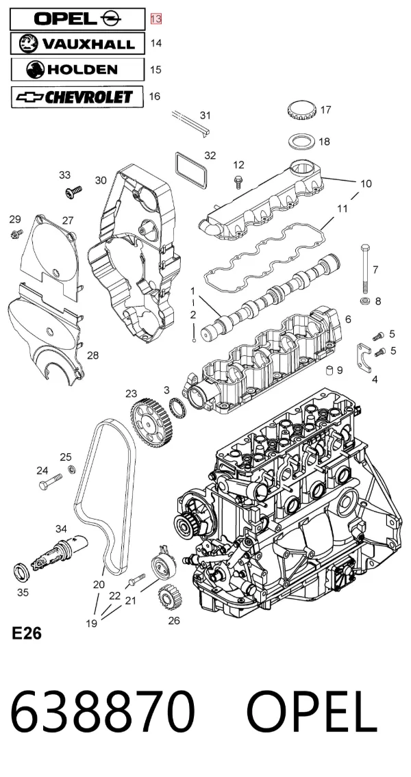  638870 Opel