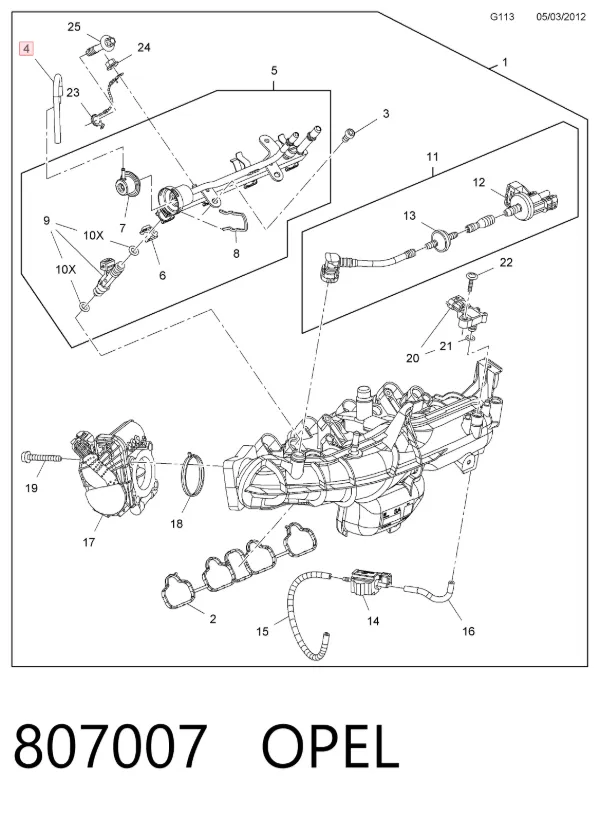  807007 Opel