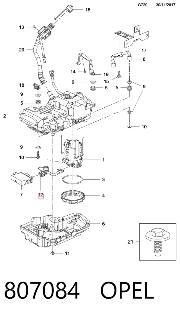  807084 Opel