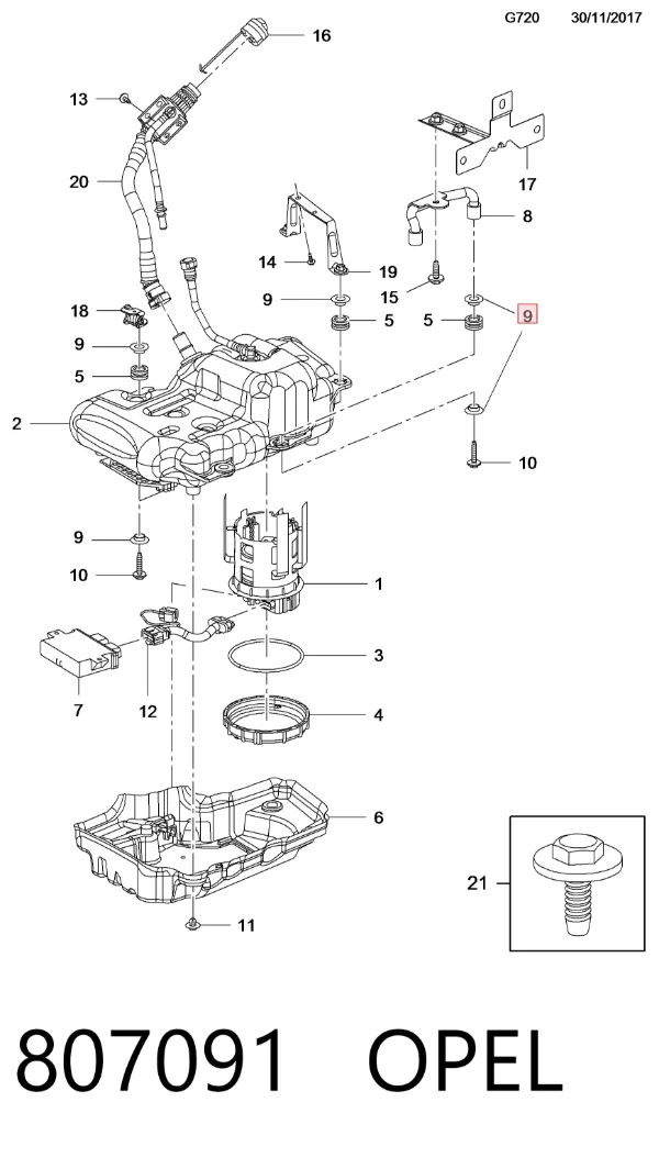  807091 Opel