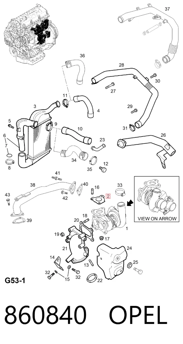  860840 Opel