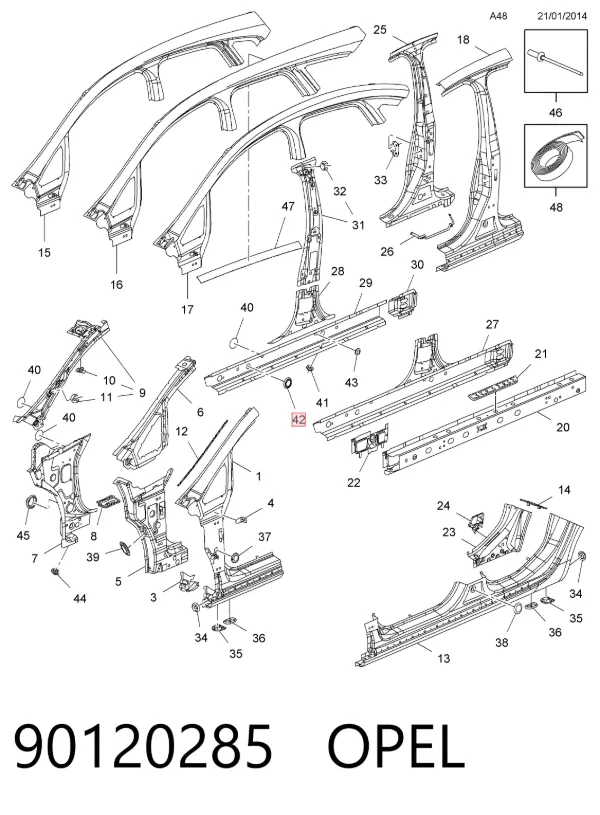  90120285 Opel